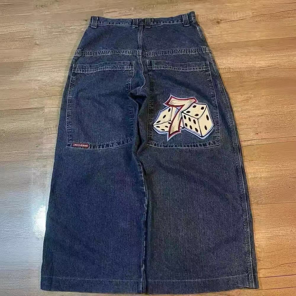 JNCO men's versatile casual high-waisted slim jeans